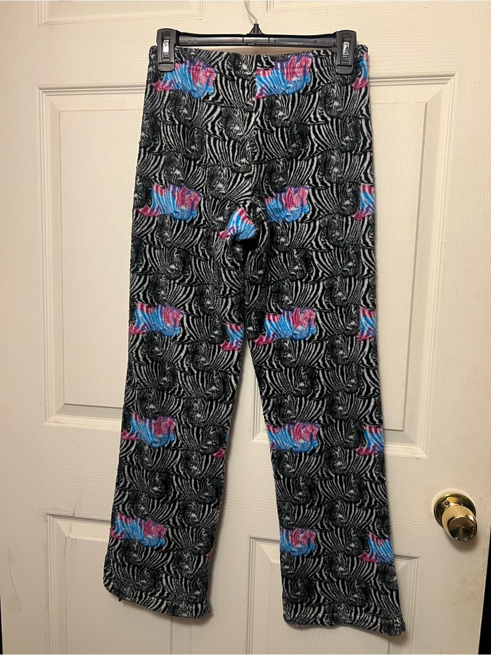 Sporto black & pink zebra pyjama pants Size S - Picture 2 of 3